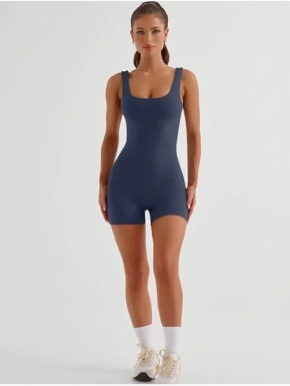 Automet Navy Blue Romper Size M